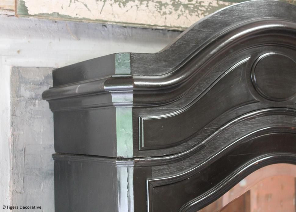 Ebony Mirrored Wardrobe