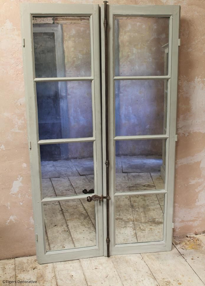 19th Century Mirrored Windows