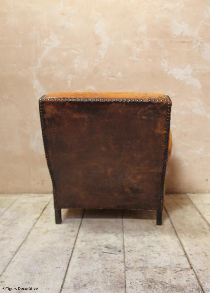 Leather Club Chair