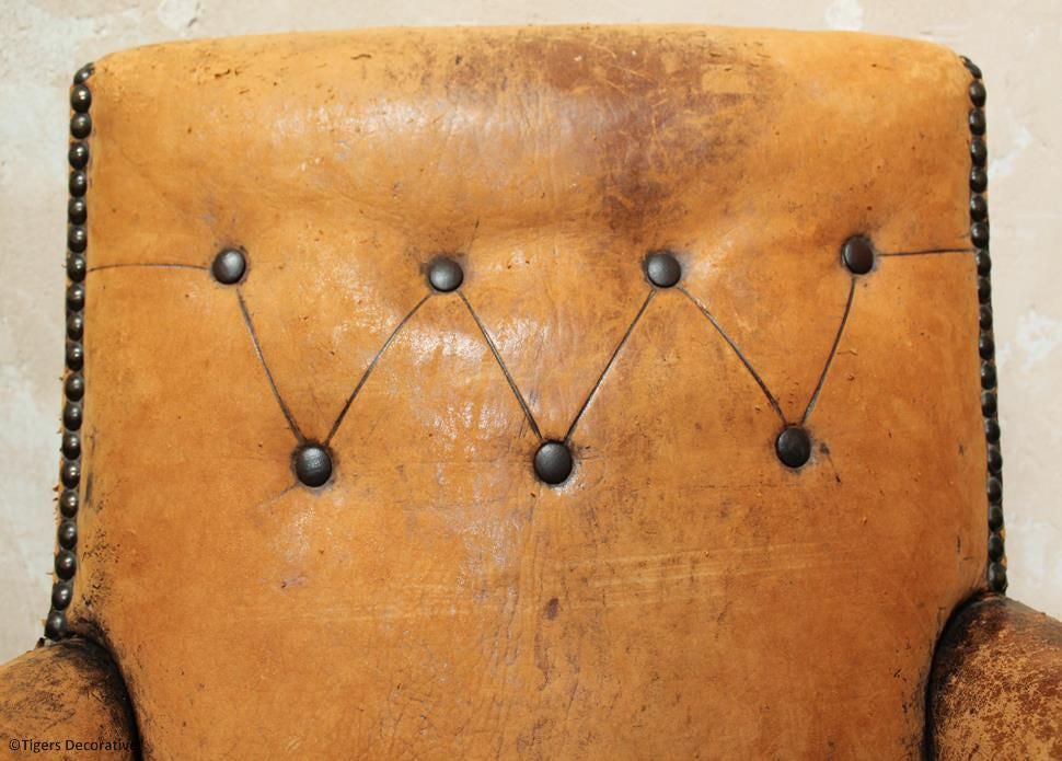 Leather Club Chair