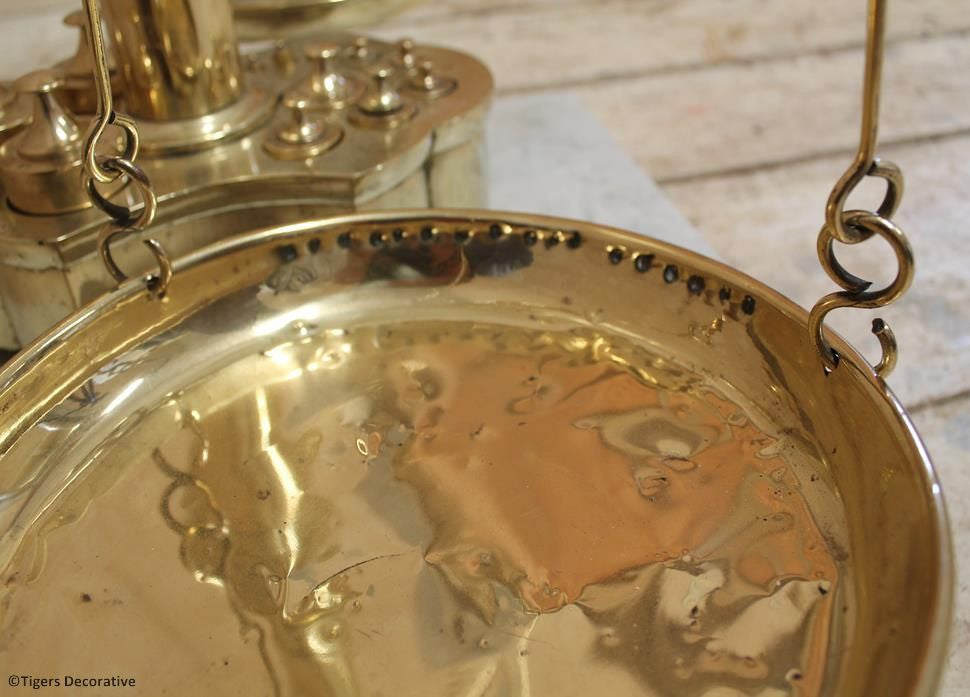Portuguese Brass Weighing Scales