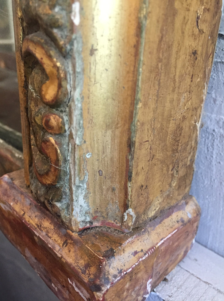 Edwardian Gilt Mirror