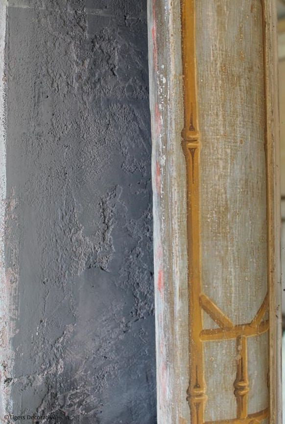 Large Painted Mirror