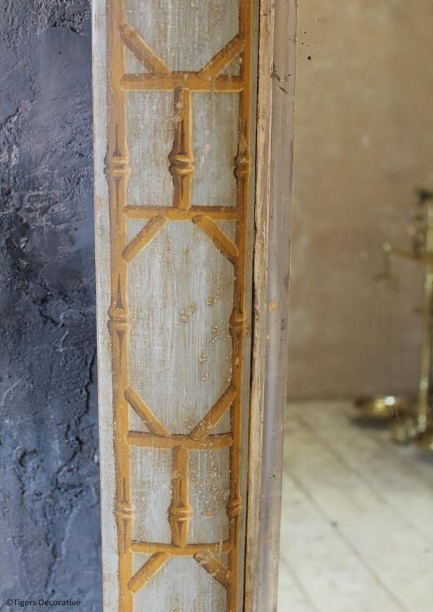 Large Painted Mirror