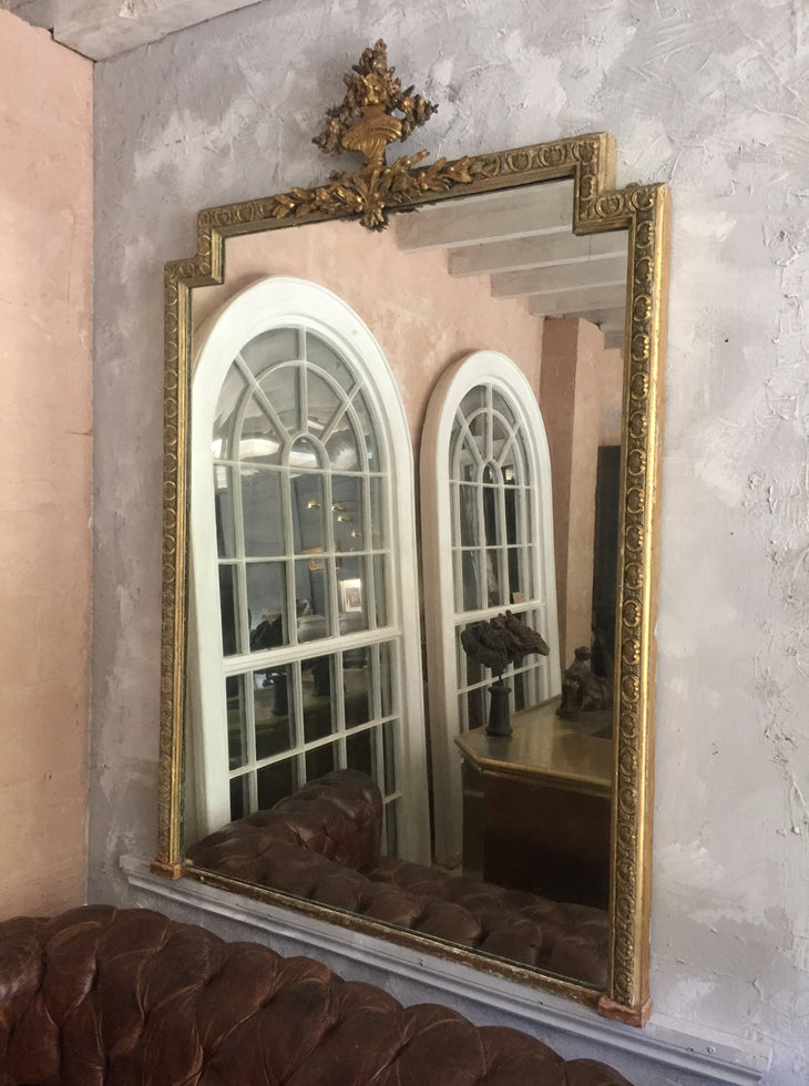 Edwardian Gilt Mirror