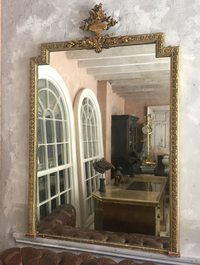 Edwardian Gilt Mirror