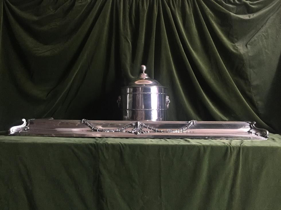 Silver Plated Fender & Scuttle