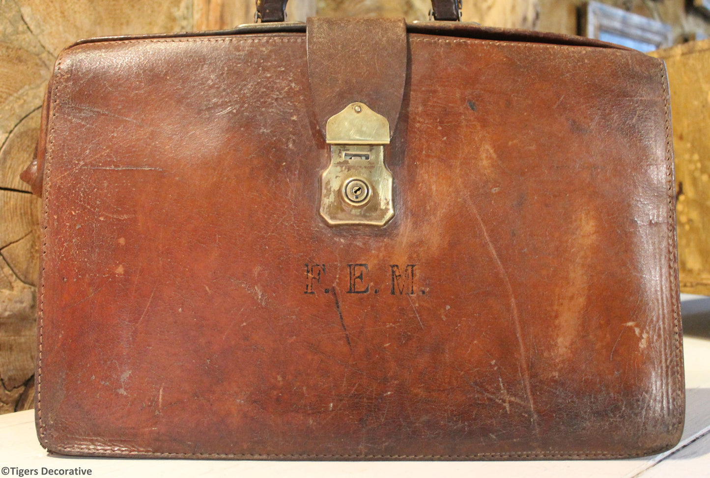 Vintage Leather Briefcase