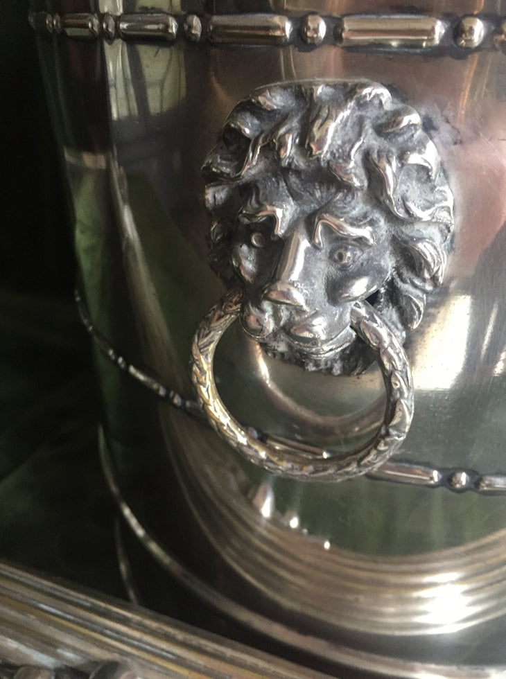 Silver Plated Fender & Scuttle