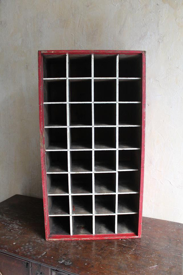 Painted Pigeon Holes