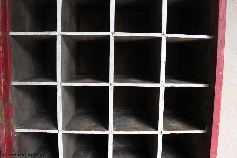 Painted Pigeon Holes