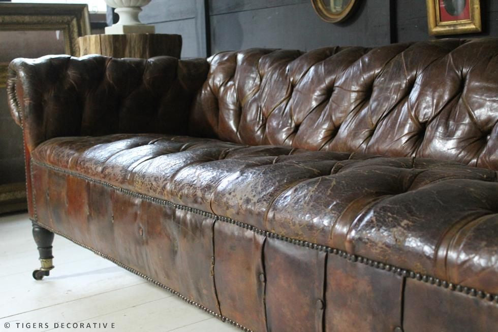 Mid 20th Century Chesterfield Sofa