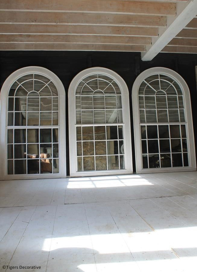 Large Georgian Arched Top Mirrors