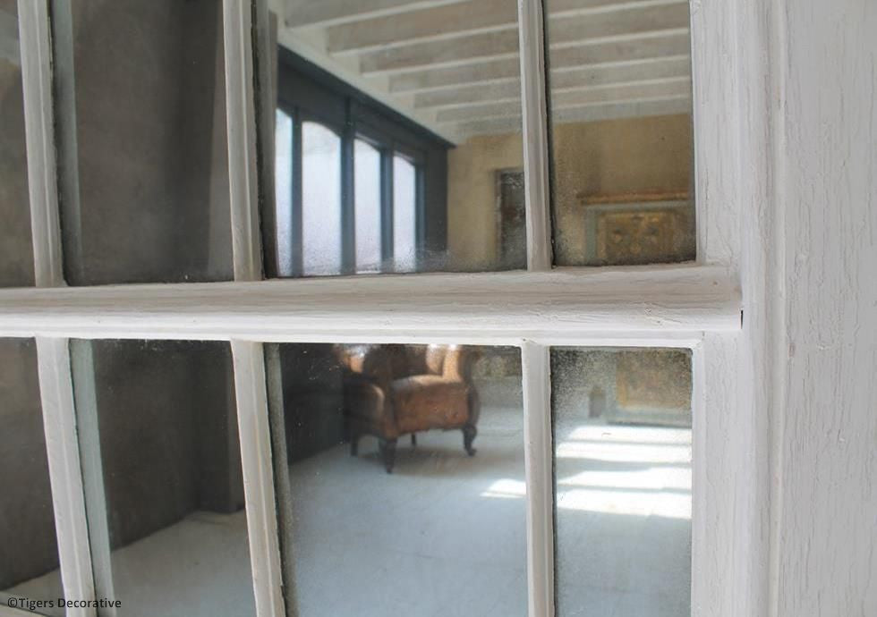 Large Georgian Arched Top Mirror