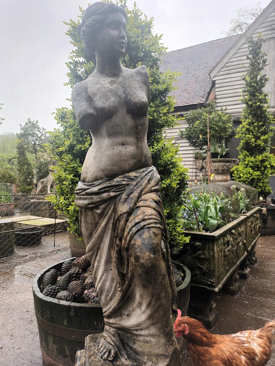 Venus De Milo Statue On Plinth