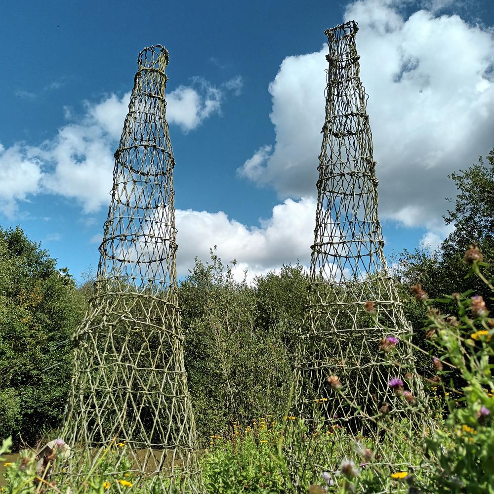 A Pair Of Salmon Traps