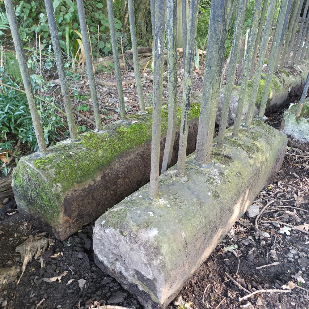 A Run Of Victorian Iron Railings