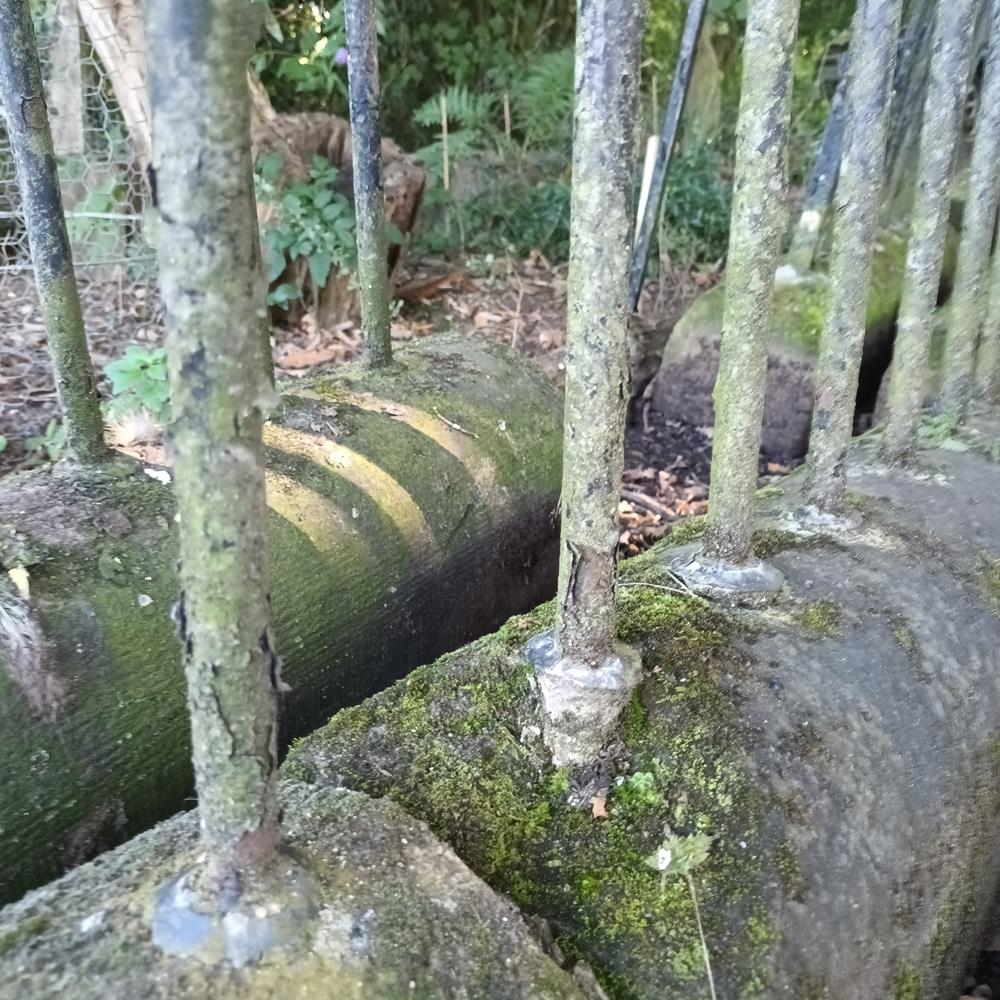 A Run Of Victorian Iron Railings