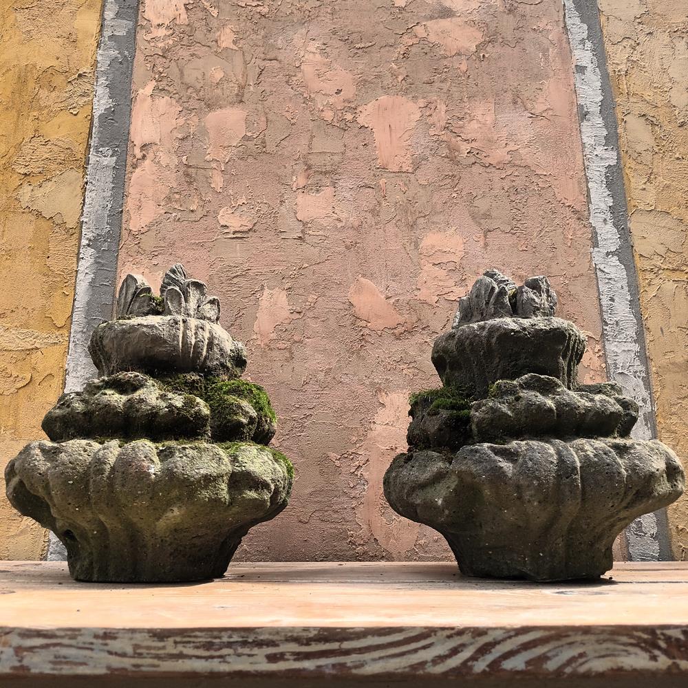 A Pair Of 19th Century Finials