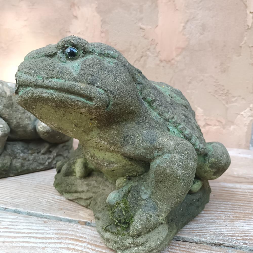 Toads & Frog Statues