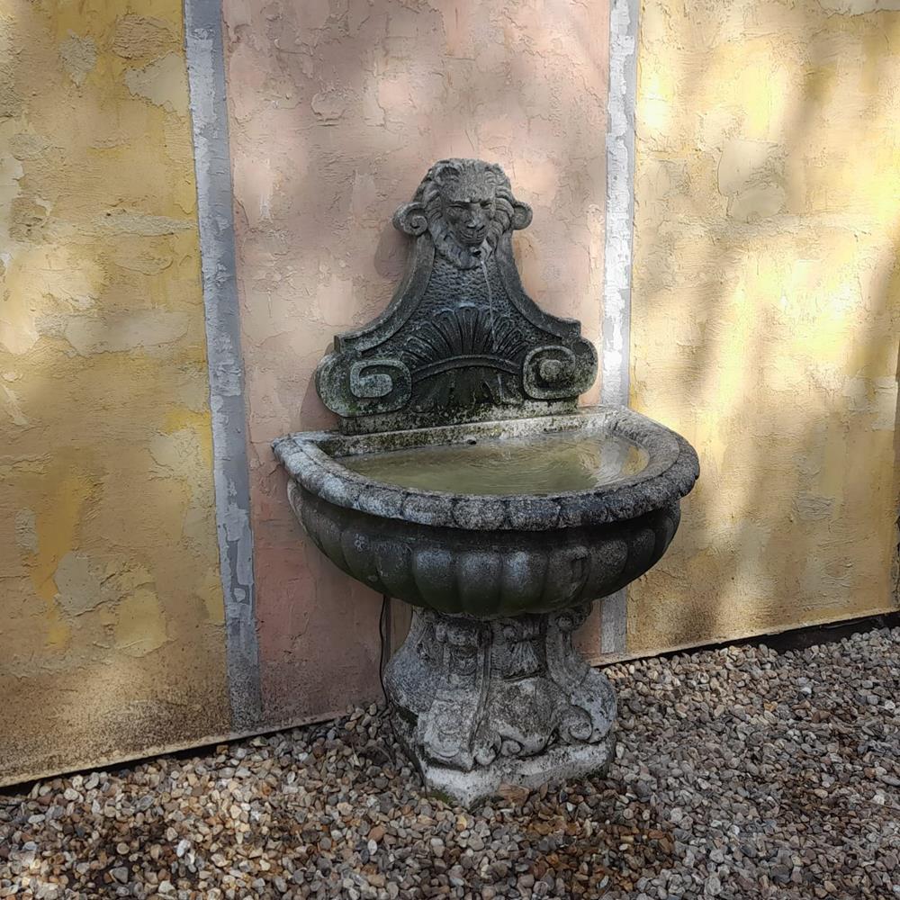 Marble Di Latte Garden Fountain, By Papina