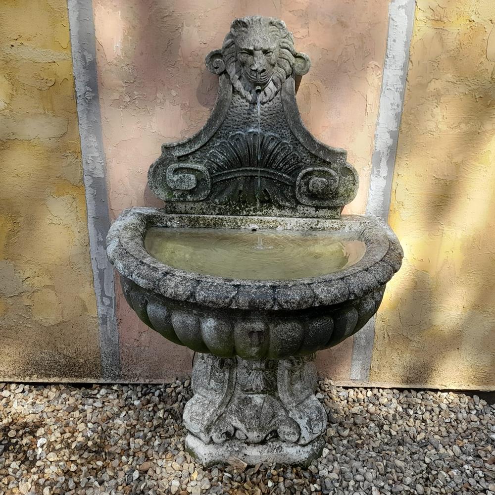 Marble Di Latte Garden Fountain, By Papina
