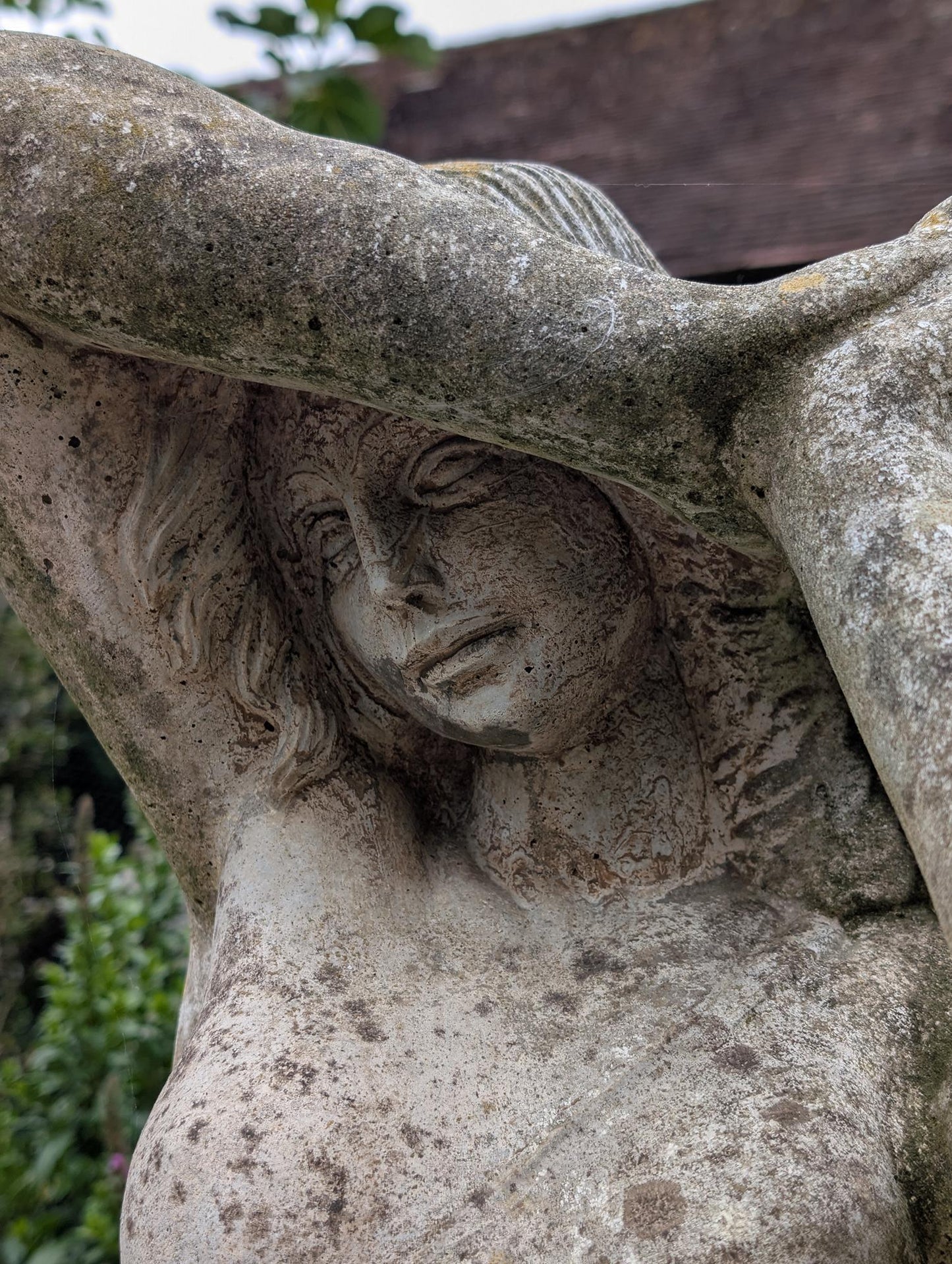 20th Century Statue Of Lady