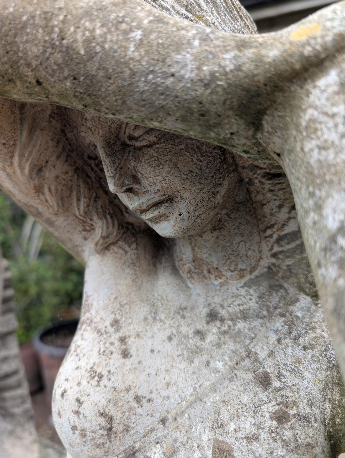 20th Century Statue Of Lady