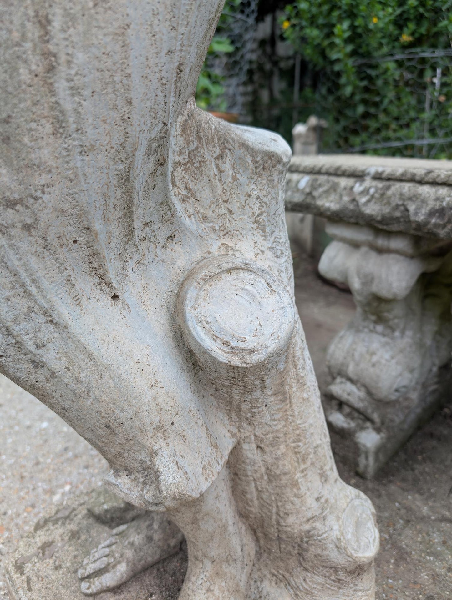 20th Century Statue Of Lady