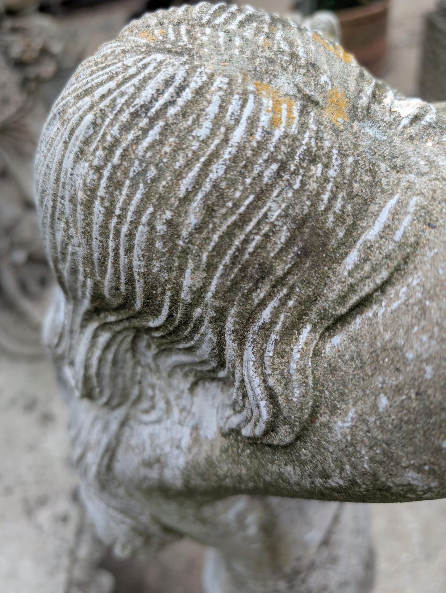 20th Century Statue Of Lady