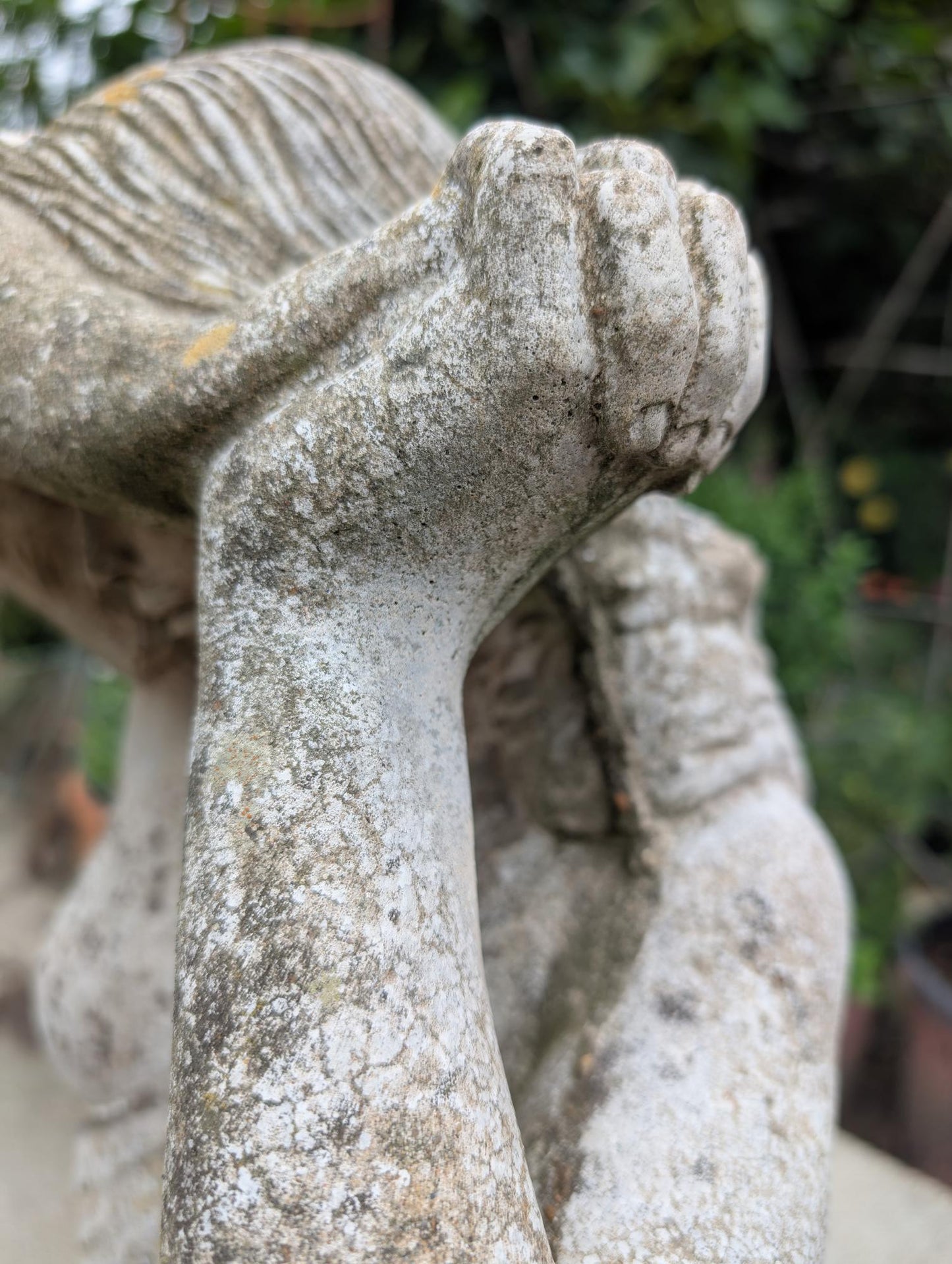 20th Century Statue Of Lady