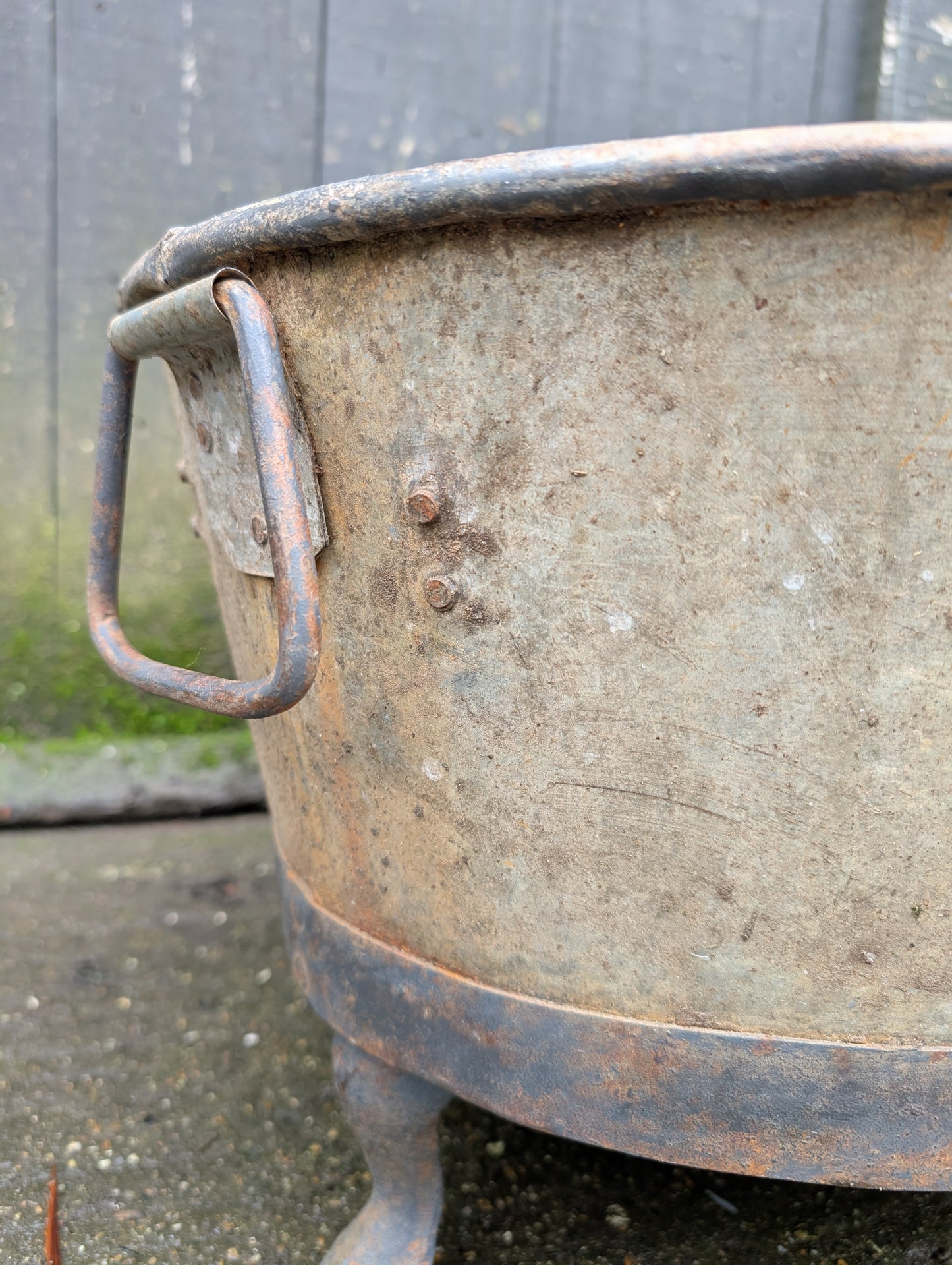 A Pair Of Oval Garden Planters