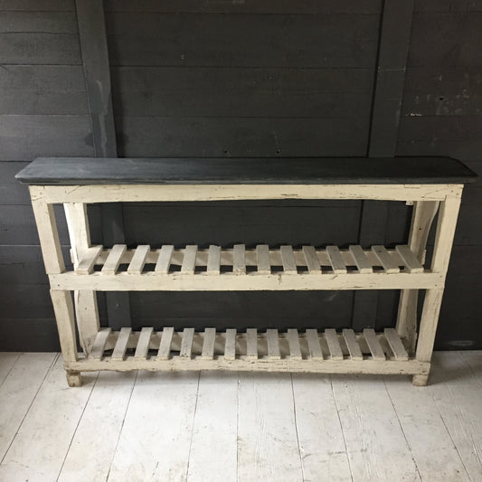 Painted Preparation Shelf