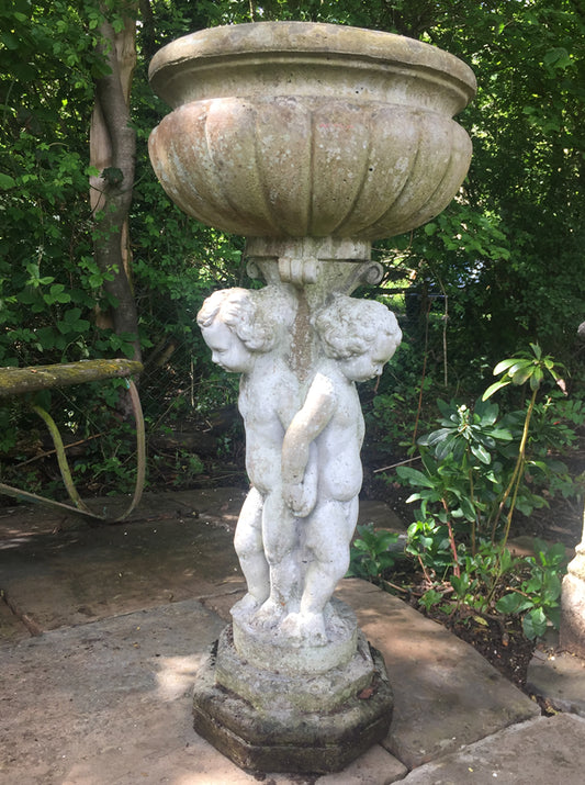 Planter With Cherubs