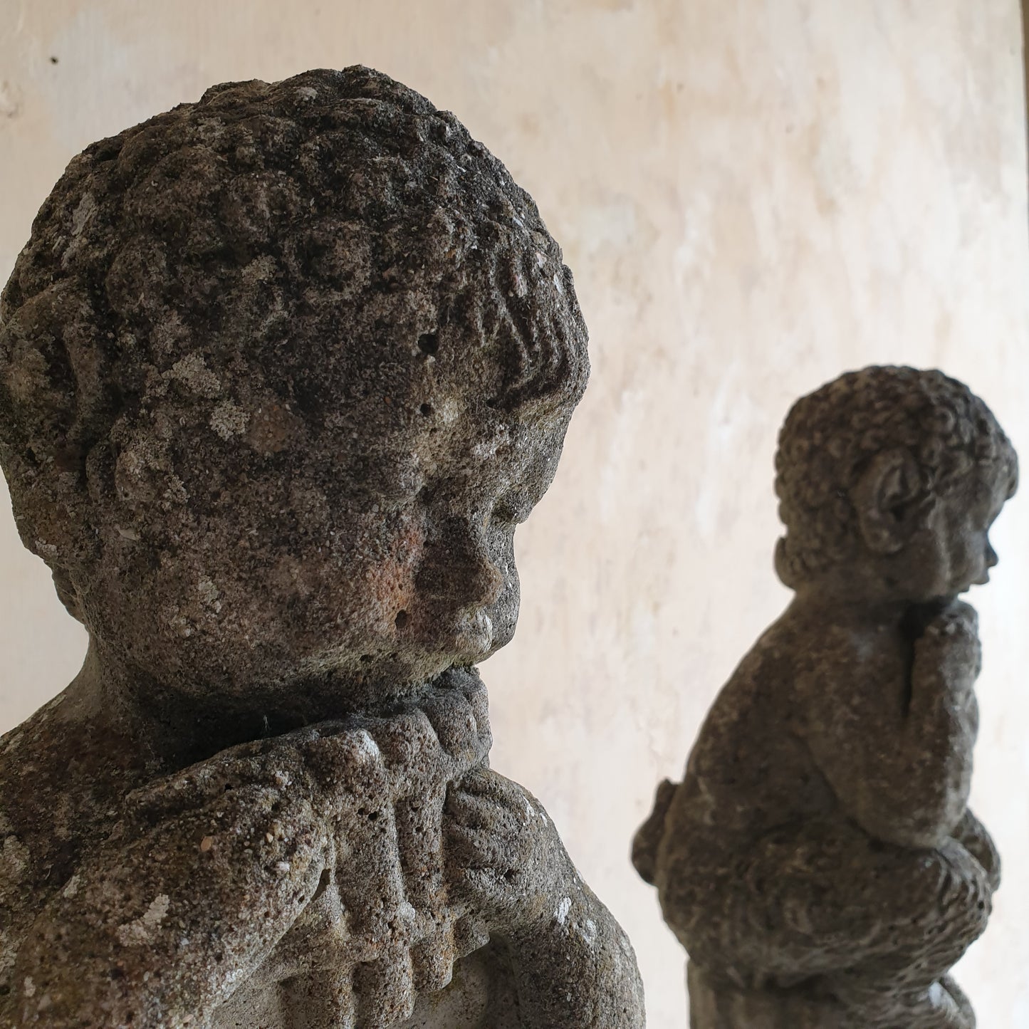 A Pair of Faun Putti's