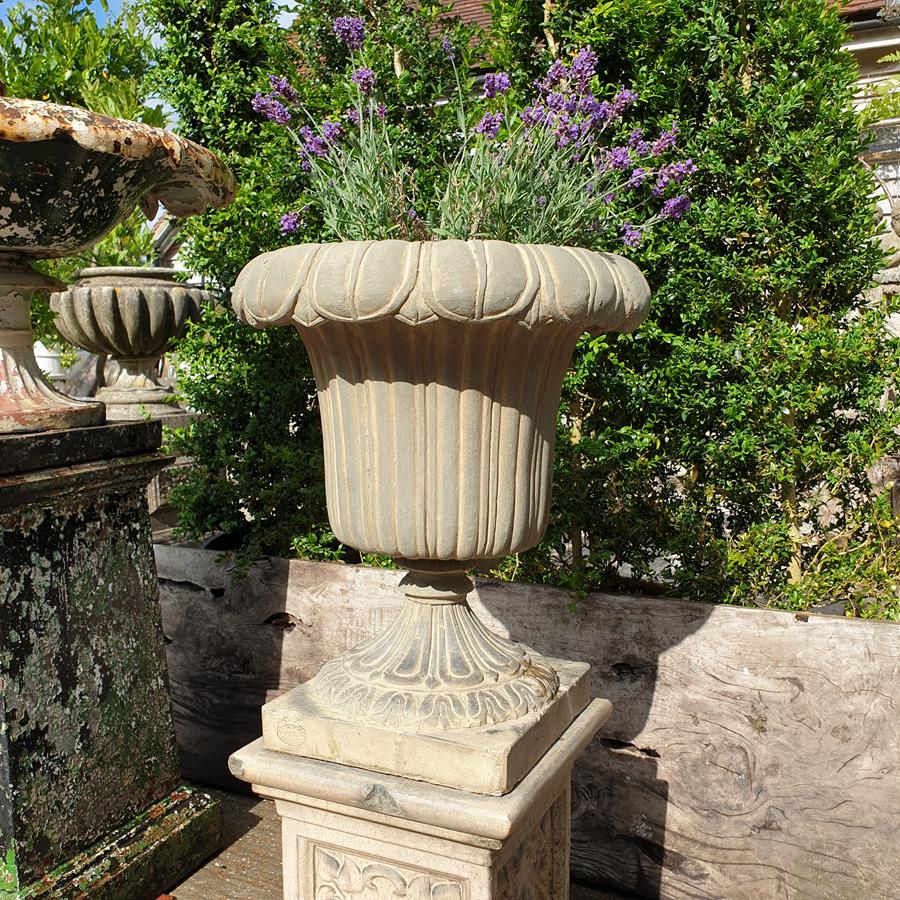 Art Deco Doulton & Co Urn On Plinth