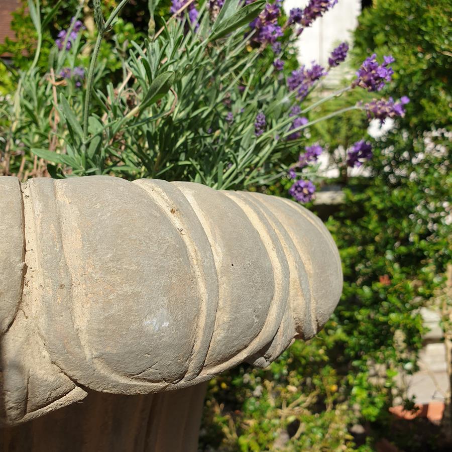 Art Deco Doulton & Co Urn On Plinth