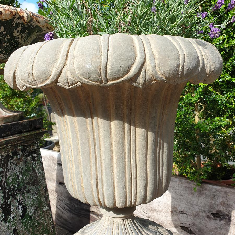 Art Deco Doulton & Co Urn On Plinth