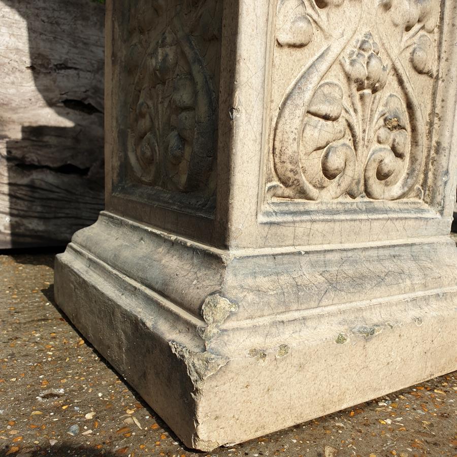 Art Deco Doulton & Co Urn On Plinth