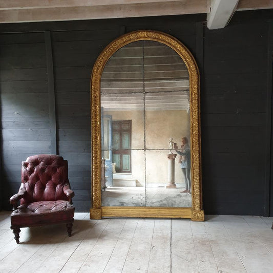 Huge Regency Gilt Mirror