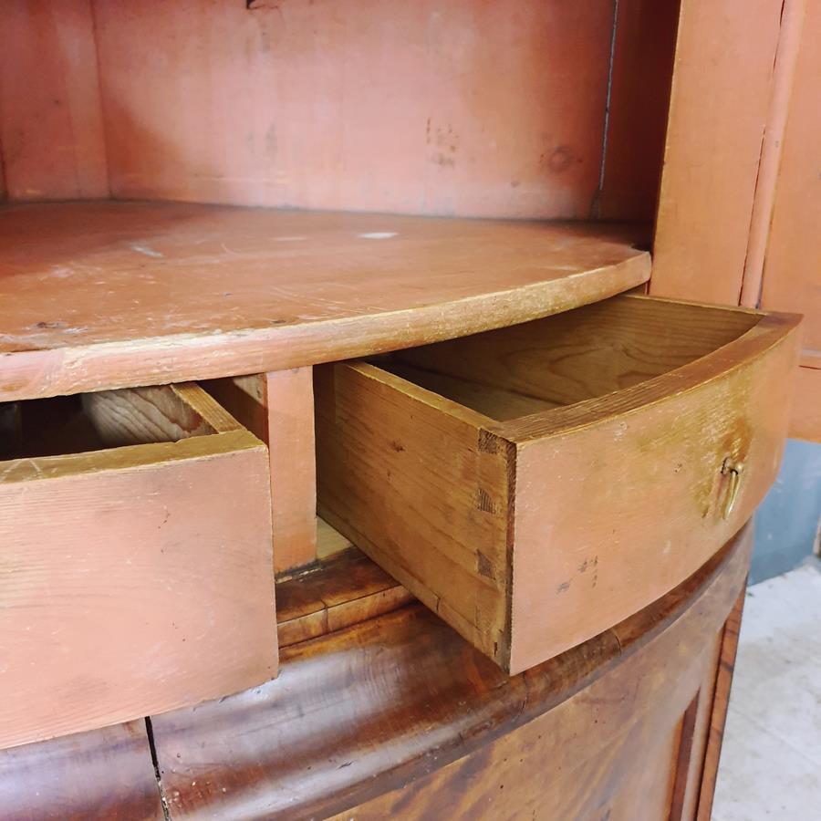 Scandinavian Corner Cupboard