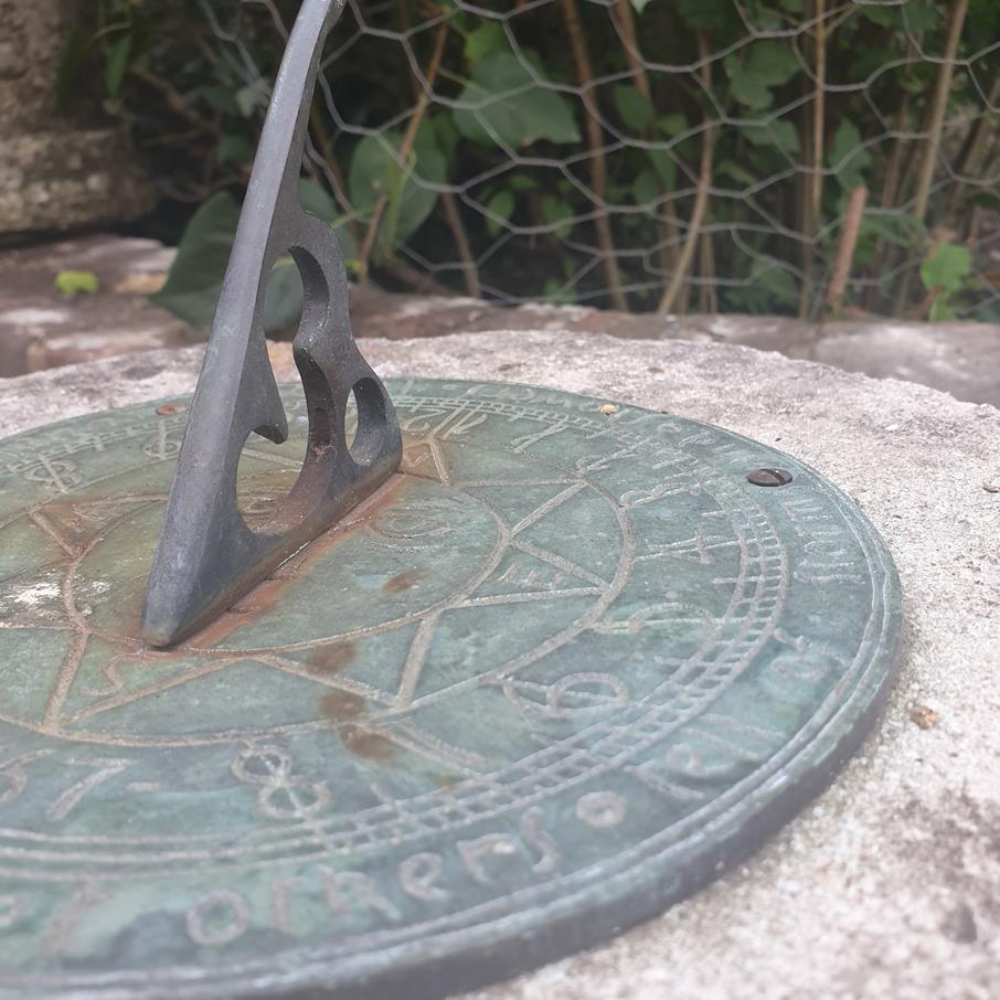20th Century Baluster Sundial