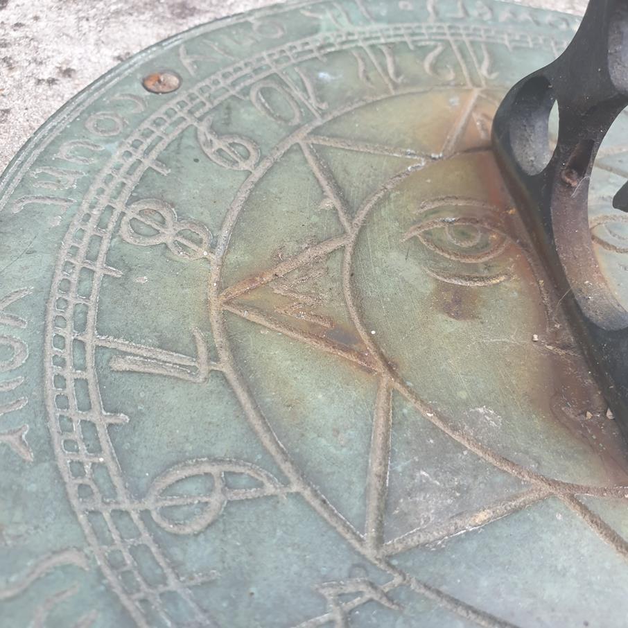 20th Century Baluster Sundial