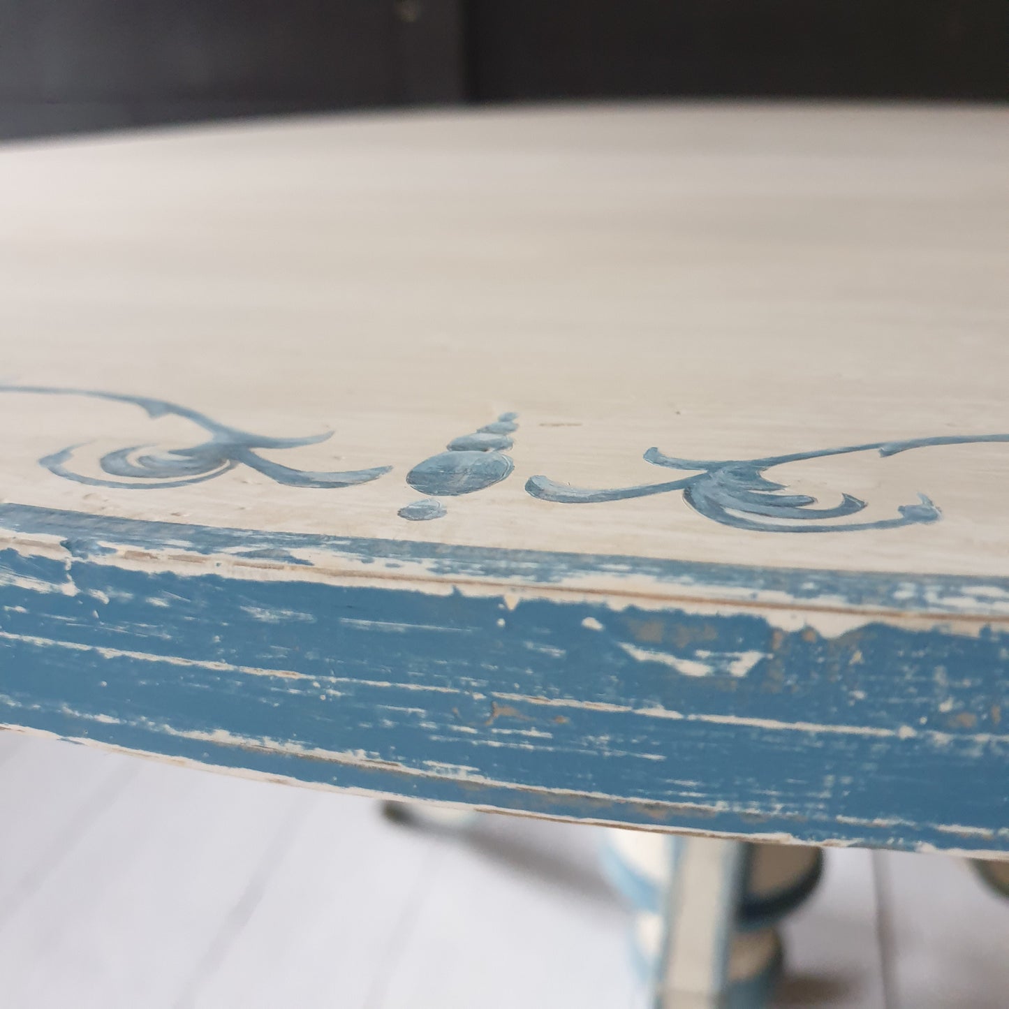 Painted French Tilt Top Centre Table