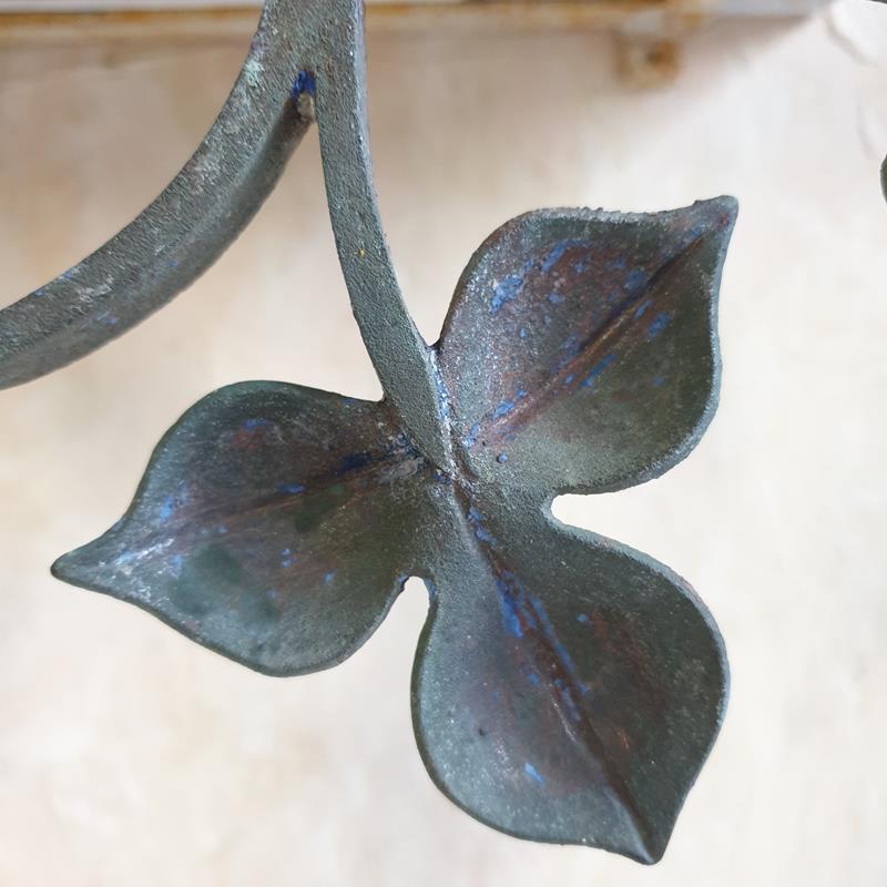 Bronze & Iron Tripod Console Table