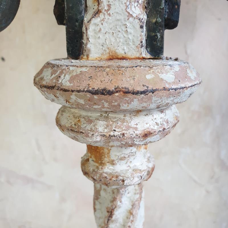 Bronze & Iron Tripod Console Table