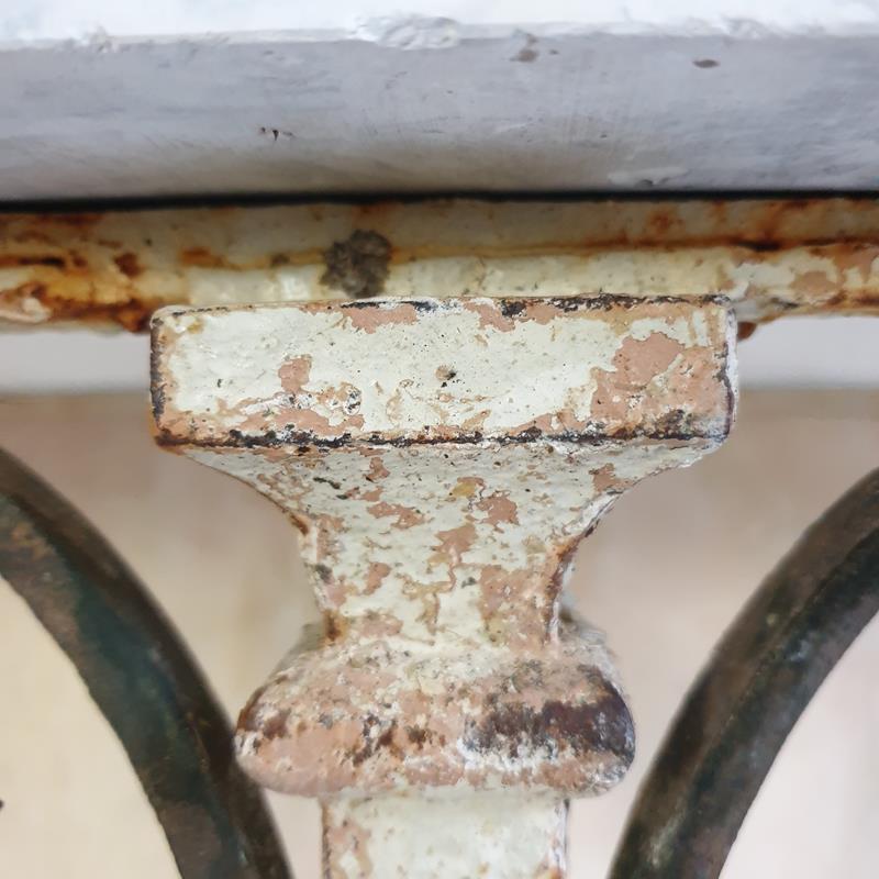 Bronze & Iron Tripod Console Table