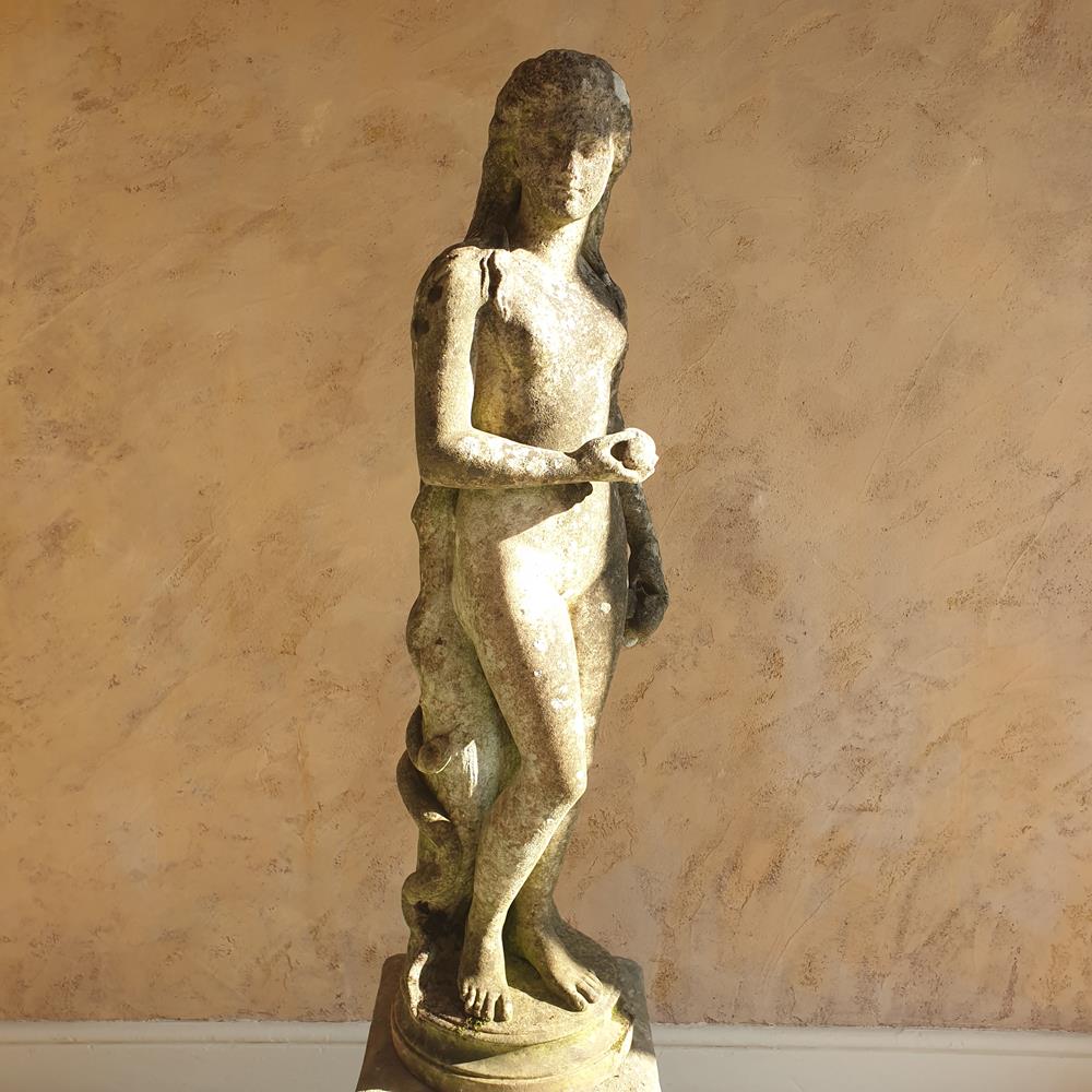 Marble Statue Of Eve By Percy Wood