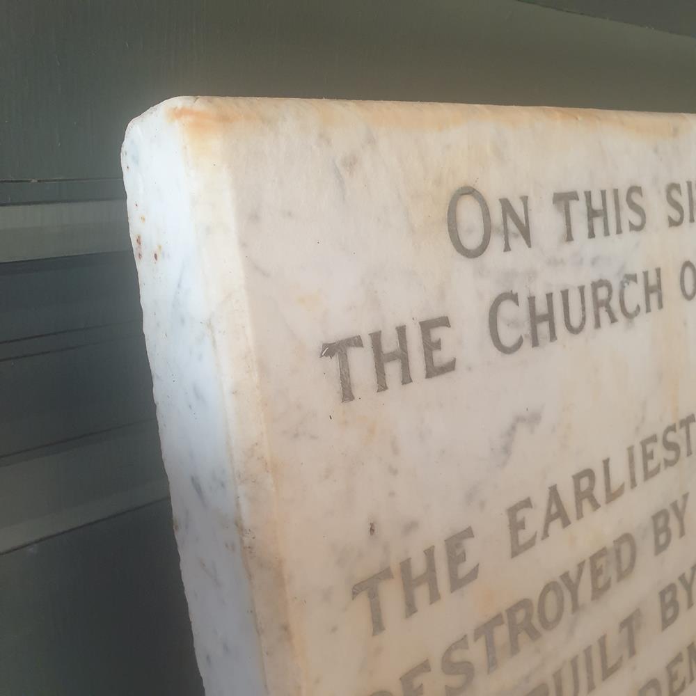 19th Century Marble Memorial