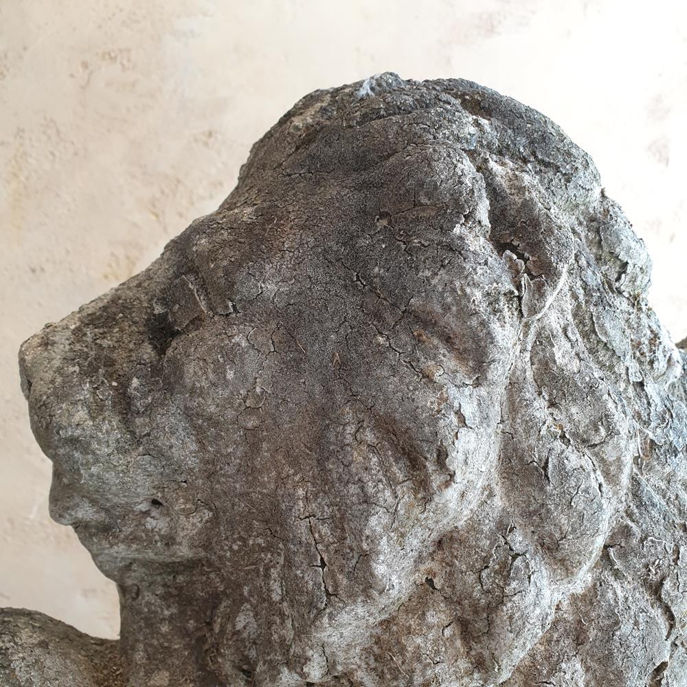 Lion On Plinth